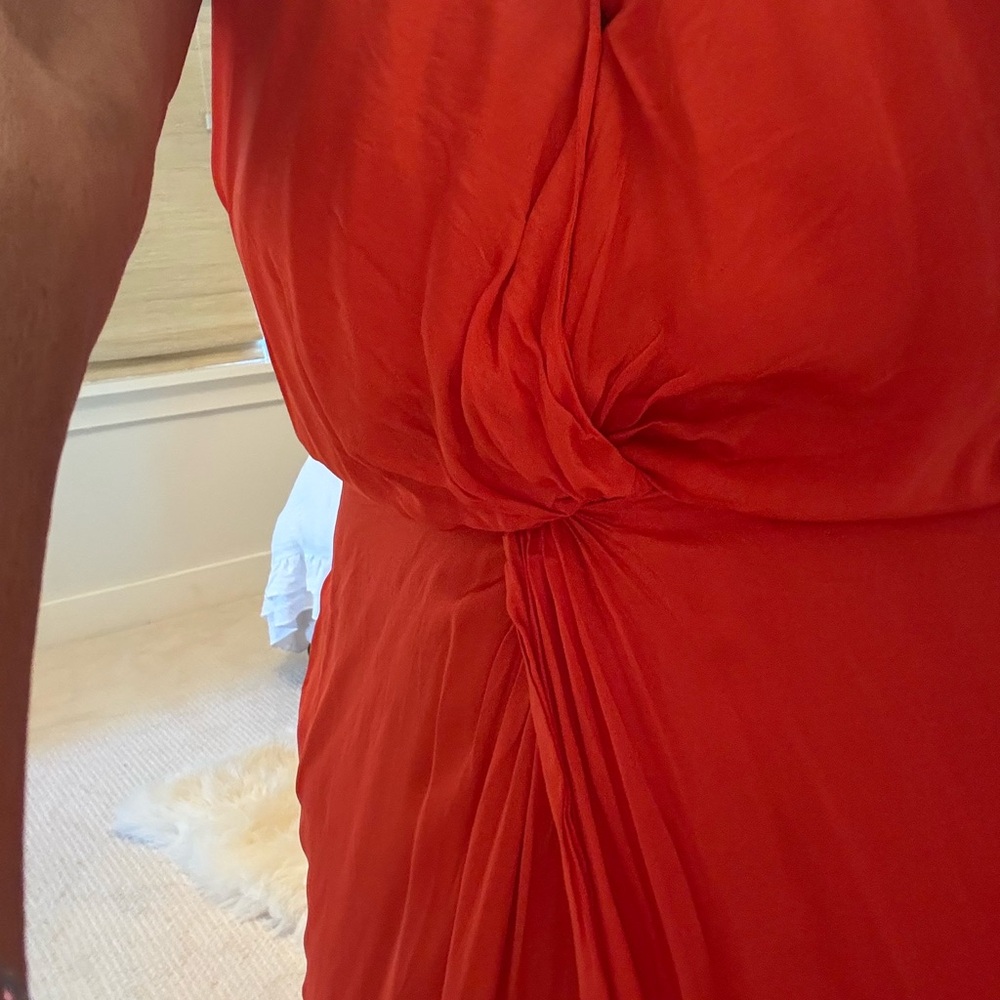 Vibrant Orange Maxi Dress YBF - Picture 7 of 15